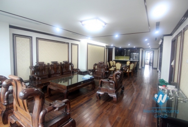 03 bedrooms apartment in the high floor for rent in Tay Ho district.